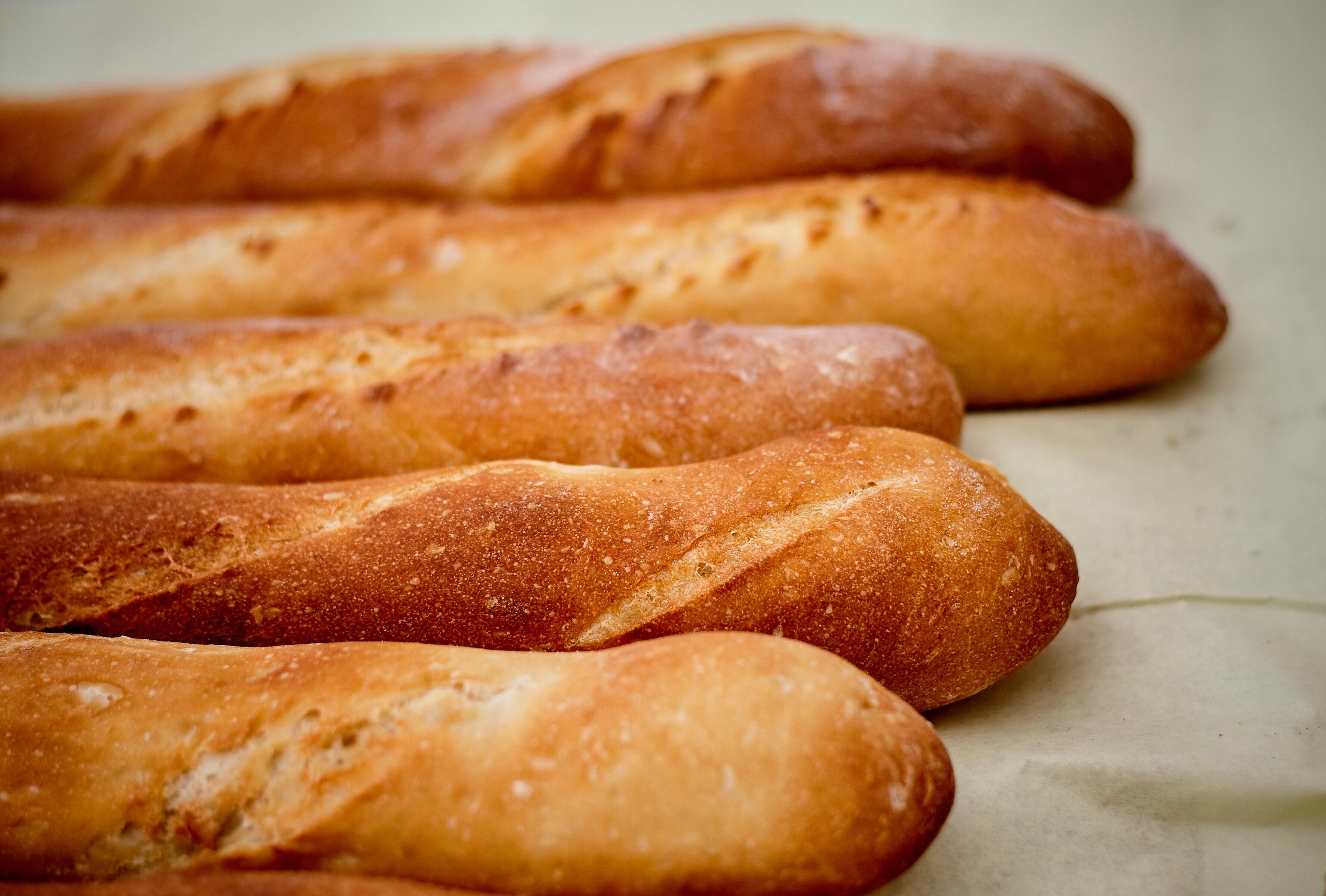 Five baguettes