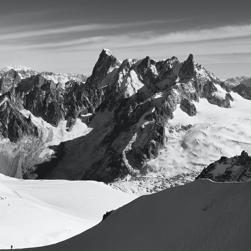 Snowy mountains